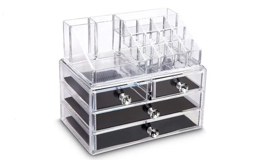 How Do Acrylic Cosmetic Boxes Help Organize and Display Beauty Products?