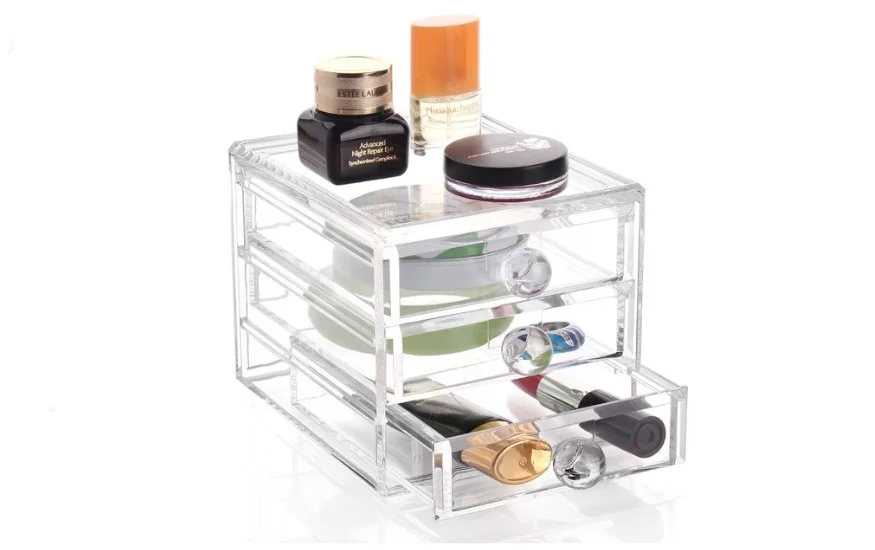 Perfect for Professional and Personal Use a Acrylic Cosmetic Boxes 