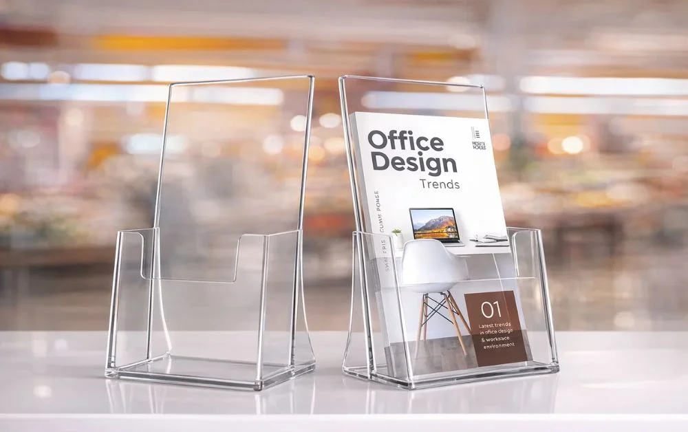 Why Acrylic Is the Ideal Material for Brochure Displays?
