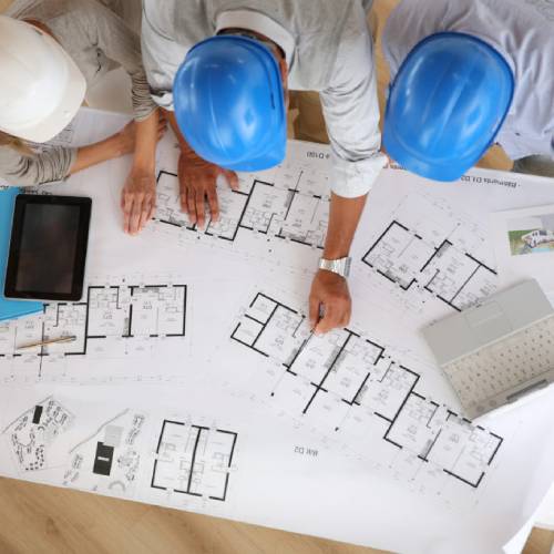 Acrylic modling and bending planning with team