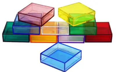 Color ful acrylic gift box for gifting