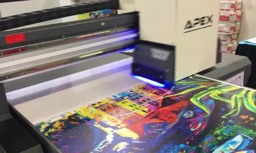 UV print machine for printing or branding use
