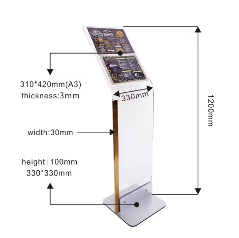 Acrylic Exhibiton stand acrylic exhibition stand details