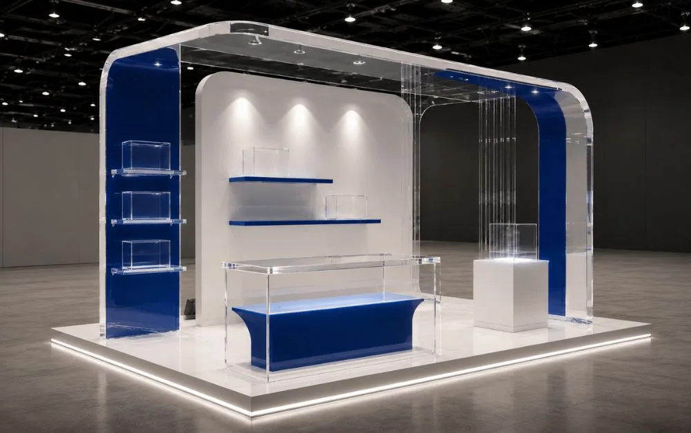Why Brands Choose Acrylic for Exhibition Stands in Dubai: Design, Durability & Custom Fabrication