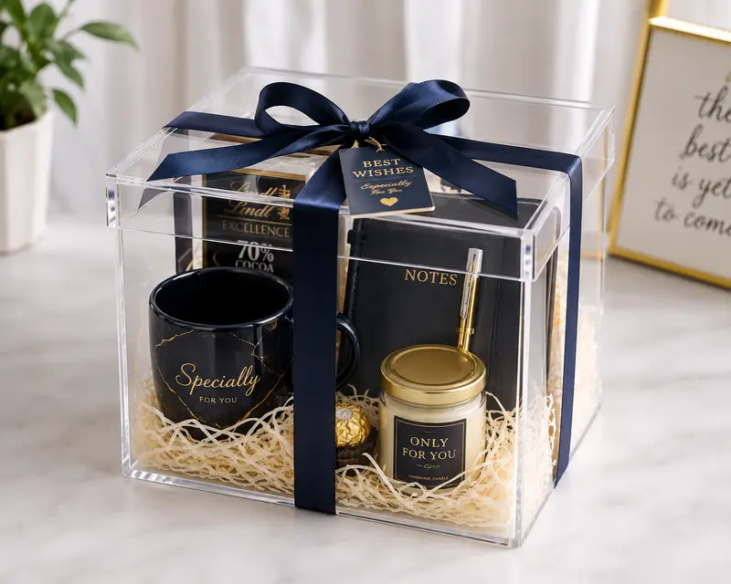Acrylic Gift Box in Dubai for Corporate & Personal Gifting