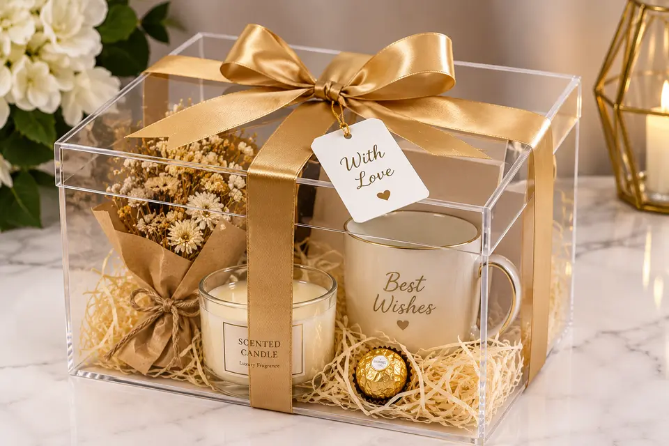 Acrylic Gift Box in Dubai for Corporate and Personal Gifting