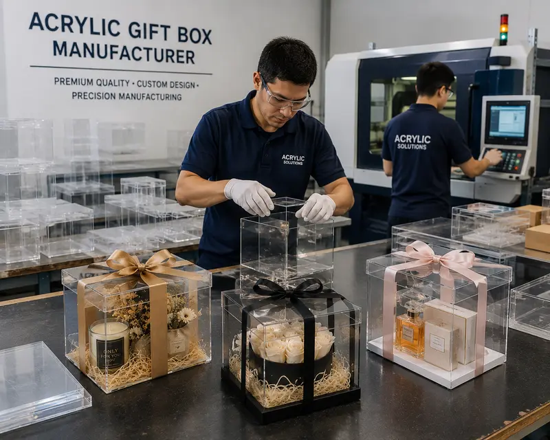 Acrylic Box Manufacturer in Dubai You Can Rely on for Production