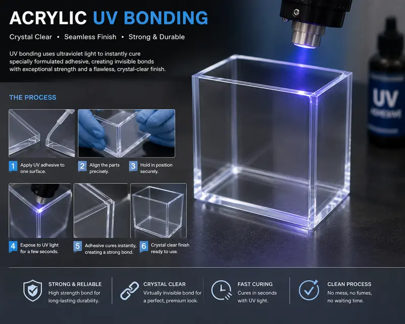 Acrylic UV Bonding Service in Dubai for Seamless Joints