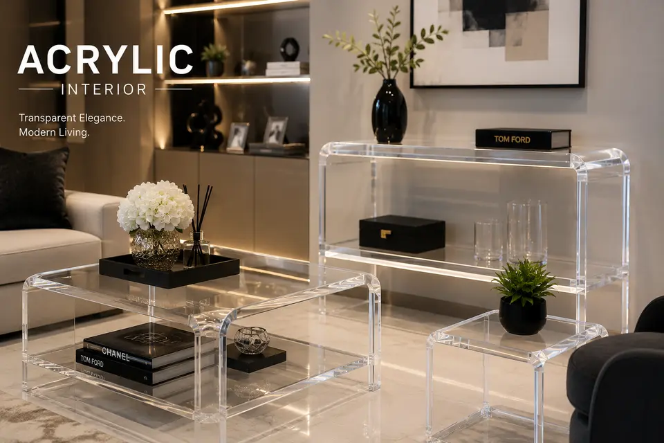 Acrylic Interior Service in Dubai for Modern Spaces
