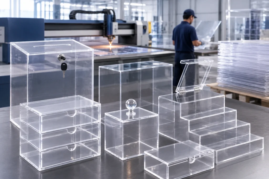 Acrylic Box Manufacturer Dubai | Custom & Bulk Production