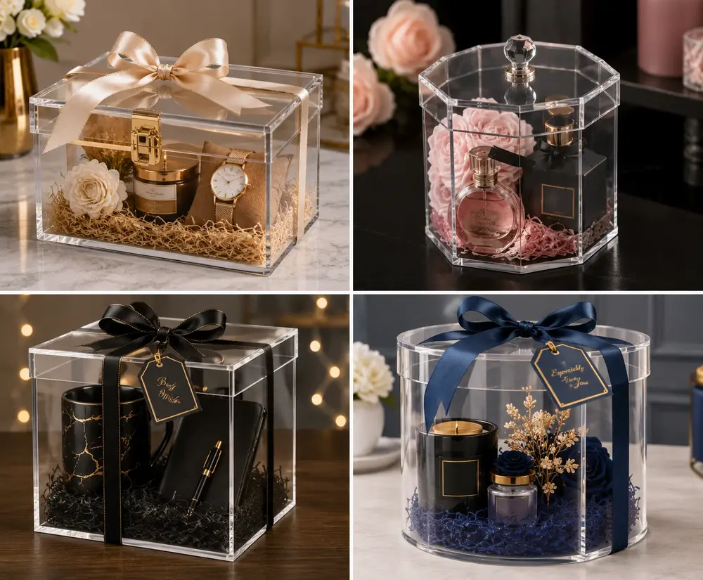 Acrylic Gift Box in Dubai | Custom Corporate Packaging