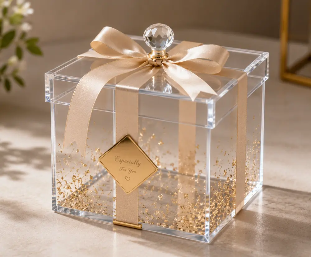 Acrylic Gift Box in Dubai | Custom Corporate Packaging